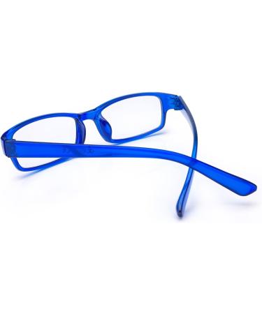 4Sold Slim Retro Reading Glasses - Black & Dark Brown +1.5 to +4.0 - Stylish & Comfortable - International Shipping - Buy Online on GoSupps.com