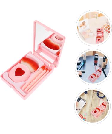 Angoily 6 Boxes Makeup Brush Set Synthetic Foundation Makeup Brush Mini Containers Cosmetic Accessories Blush for Cheeks Portable Makeup Brush Eye Shadow Brush Pu Powder Brush Woman - Buy Online on GoSupps.com