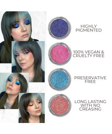 Concrete Minerals Natural Glitter Eyeshadow - Iridescent High Pigmentation Vegan & Cruelty-Free - Wasteland 2.4g - Buy Online on GoSupps.com