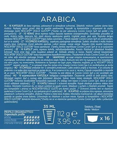 Caff Corsini Caf Gran Riserva Arabica Compatible with Dolce Gusto 96 Units 1.74 kg - Buy Online on GoSupps.com
