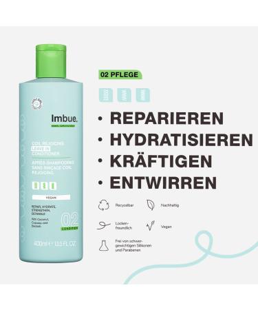 IMBUE Coil Rejoicing Leave-in Conditioner 400ml | Vegan & Curly Girl Method Friendly | Best Leave-in for Curls - Buy Online on GoSupps.com