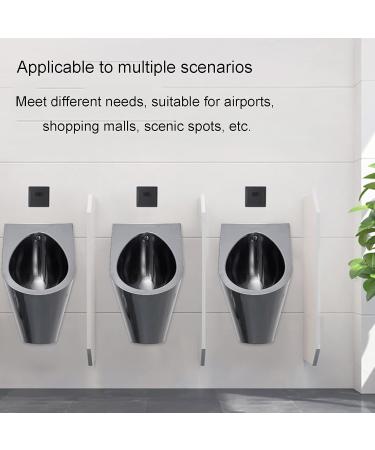 Household Items Black Wall-Mounted Male Urinal Stainless Steel Smart Sensor Urinal Small Vertical Toilet for Bars Shopping Malls Scenic Spots Clubhouses Public Toilets S (A) - Buy Online on GoSupps.com