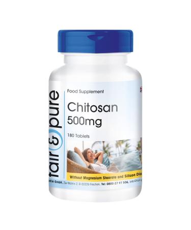 Fair & Pure - Chitosan Supplement - 500mg - 180 Tablets