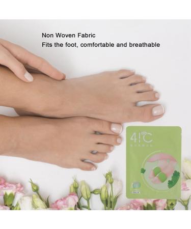 Warming Foot Cushions - 5 Non-Woven Fabric Stickers for Heat & Comfort | Unisex Daily Use Foot & Body Care (Green) - Buy Online on GoSupps.com