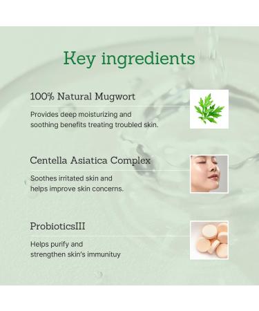 MEDITHERAPY Mugwort Super Calming Toner - 100% Natural Vegan Cruelty Free | Soothing Booster for Redness-Prone Skin | 8.45 fl. oz / 250 ml - Buy Online on GoSupps.com