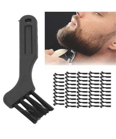 Robust PP Shaving Brush Cleaning Tool - 50 Pieces for Keyboards & Appliances - Superior Cleaning Performance with Hanging Hole | International Shipping - Buy Online on GoSupps.com