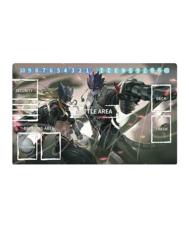 COFNYZ DTCG Duel Playmat Anime Trading Card Game Mat Pad Compatible with TCG CCG (1604)