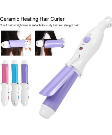 Mini Ceramic Tourmaline Curling Wand - Compact Heating Hair Curler for Perfect Curls | International Shipping - Buy Online on GoSupps.com