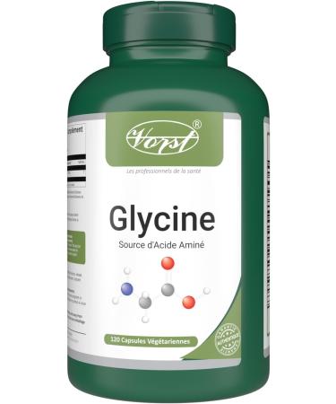 VORST Glycine Supplement 800mg 3 x 120 Vegan Capsules | Pure Glycine Powder Pills | 3 Bottles 360 count (Pack of 1) - Buy Online on GoSupps.com
