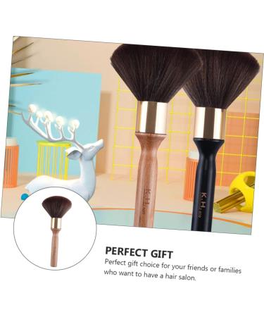 MAGICLULU 1pc Cleaning Brush Beard Sweeping Brush Retro Beard Brush Barber Shop Brush Neck Broken Hair Brush Barber Hair Hair Brush Hair Cutting Brush Beard Removing Brush 24x5cm Coffee - Buy Online on GoSupps.com