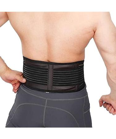 Self-Warming Back Bandage for Pain Relief | Breathable Lumbar Belt for Herniated Disc Sciatica & Scoliosis | Unisex Waist Support - Buy Online on GoSupps.com