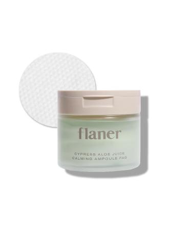 Cypress Aloe Calming Toner Pads 70 Sheets Instantly Cooling & Soothing Toner with Centella Asiatica Reduce Redness & Pore Care Vegan Dermatologist-Tested for Sensitive & Acne-Prone Skin