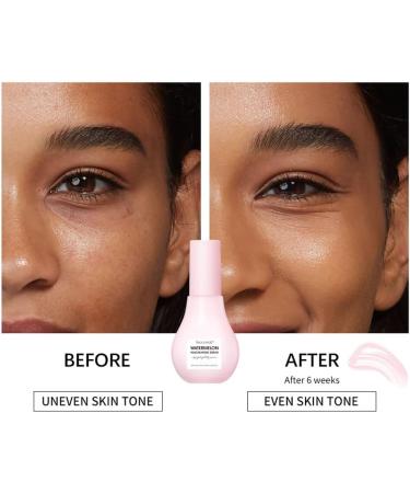 Watermelon Glow Niacinamide Dew Drops Highlighting Serum by Glow Recipe - Hydrating Serum with Hyaluronic Acid for Brightening and Moisturizing | Lightweight Facial Serum and Primer - Buy Online on GoSupps.com