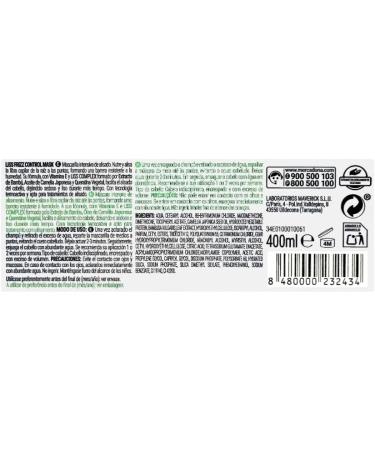 Pack 3 Shampoo 400 ml + Mask 400 ml + Hydrocream 200 ml Liss Frizz Control Unruly hair with vitamin E and keratin Deliplus - Pack 3 - Buy Online on GoSupps.com