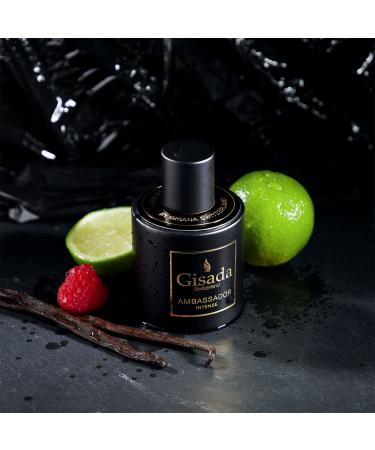 Gisada Ambassador Intense Cologne for Men - Perfume for Men with Strong Masculine Scent & Classic Fragrance - Lasting Scent with Warm Citrusy Spicy Oriental Notes - Made in Switzerland 3.3 fl.oz. Lavender 3.3 Fl Oz (Pack of 1) - Buy Online on GoSupps.com