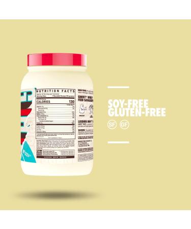 Ghost Whey Protein Powder Marshmallow Cereal Milk 2lb - 25g Protein - Whey Blend for Post Workout Shakes, Smoothies & Baking - Soy & Gluten-Free - Buy Online on GoSupps.com