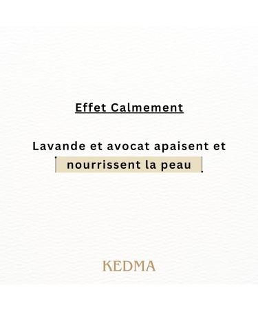Kedma - Purifying Black Mud Mask - Eliminates Impurities and Refines Pores - For All Skin Types - Enriched with Lavender and Avocado - 50g - Buy Online on GoSupps.com