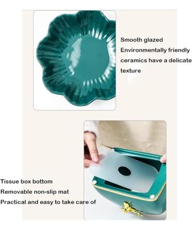 Kitchen Countertop Fruit Rack Fruit Basket Fruit Bowl Fruit Basket Bowl 3-Tier Ceramic Fruit Basket Fruit Bowl with Tissue Box Vegetable Bread Countertop Fruit Storage Stand Rack (Color : Blu) - Buy Online on GoSupps.com