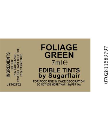Sugarflair Blosom Tint Edible Dusting Powder - Foliage Green - Buy Online on GoSupps.com