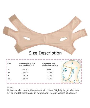 Face Lift Bandage for Facial Slimming & Anti-Wrinkle Care - Skin Firming Facial Mask (S) | International Shipping Available - Buy Online on GoSupps.com