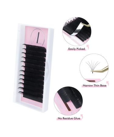 ALLOVE Cashmere Eyelash Extensions - Classic 0.03 C Curl 9mm Volume Lash Trays for Individual Lash Supplies - Buy Online on GoSupps.com
