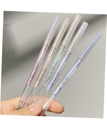 SOESFOUFU 5pcs Brown Eyebrow Pencil Eyebrow Pens Brow Pencils with Brush Hair Double Bun Makeup Tools Plastic - Buy Online on GoSupps.com
