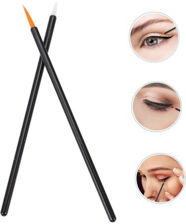 VINTORKY Lash Brush 100pcs Disposable Cosmetic Stick Wands Eyelash Brush Tools Applicator Eyeliner Mascara Makeup Eye - Buy Online on GoSupps.com