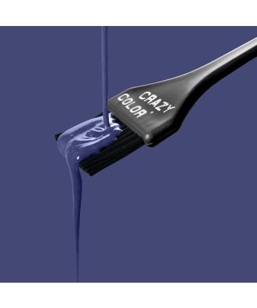 Crazy Color Metallic Sapphire Semi-Permanent Hair Dye - Deep Blue Vegan Formula | 200ml - Buy Online on GoSupps.com