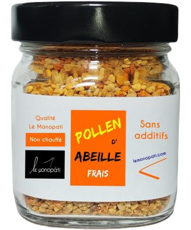 Pollen d'abeille frais Le Monopati 3 x 125g | Origine: Gr ce | Entreprise familiale fran aise | 100% Pur & Naturel Sans additifs | Non Chauff R colt la Main - Buy Online on GoSupps.com