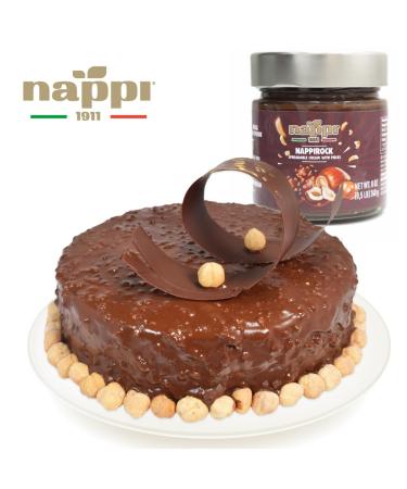 Buy Nocciola Crunchy Hazelnut Chocolate Spread - 8.5 oz | Creamy Italian Chocolate Butter | Nappirock - International Shipping Available - Buy Online on GoSupps.com