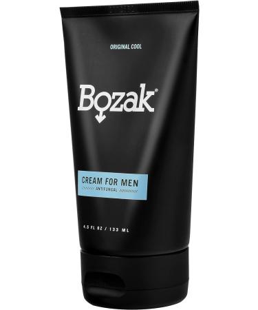 Bozak Extra Strength Jock Itch & Athlete's Foot Cream - 2 Pack | Talc-Free, Clinically Proven, Stops Chafing, Absorbs Sweat, 2% Miconazole Nitrate & Menthol - Buy Online on GoSupps.com