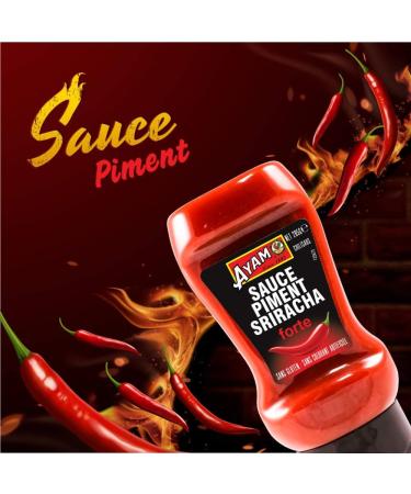 AYAM Fresh Crushed Sriracha Chili Sauce | Spicy | High Quality | Healthy Eating | Gluten Free | Glutamate Free | No Artificia - Buy Online on GoSupps.com