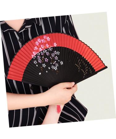 ABOOFAN 3pcs Silk Hand Fan Wedding Fans Foldable Fan Mini Japanese Style Fan Japanese-Style Miss Folding Fan As Shownx3pcs Size 1x3pcs - Buy Online on GoSupps.com