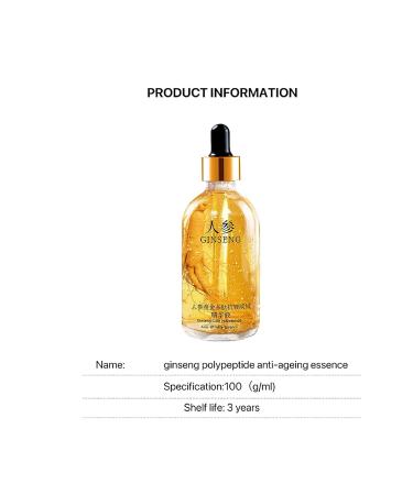 2023 Ginseng Gold Polypeptide Anti-Ageing Serum - One Ginseng Per Bottle - Buy Online on GoSupps.com