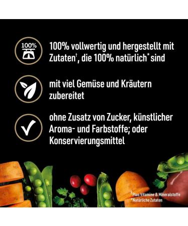 Cesar Adult Dog Food - Natural Goodness Wet Food 6 Cans (6x400g) Rich in Chicken Premium Balanced Nutrition 2.4 kg - Buy Online on GoSupps.com