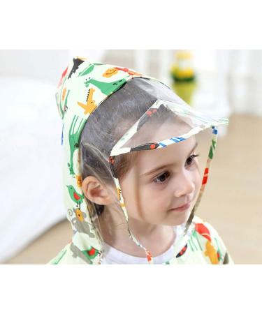 De feuilles Kids Button Rain Suit | Waterproof Hooded Raincoat Jumpsuit 4-6 Years | Yellow Animals | Puddle Suits - Buy Online on GoSupps.com