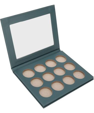 DIY Empty Eyeshadow Empty Eyeshadow BoxDIY Empty Eyeshadow 12 Hole Empty Eyeshadow Palette Portable DIY Makeup Empty Bh Bronzer Palette for Cosmetics Store (Blackish Green) - Buy Online on GoSupps.com
