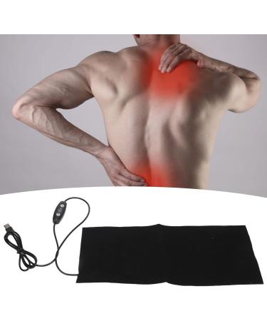 USB Heating Pillows - 9W Electric Fabric Heater with 5-Speed Vibration Massage | Adjustable Washable & Foldable for Pain Relief - Buy Online on GoSupps.com