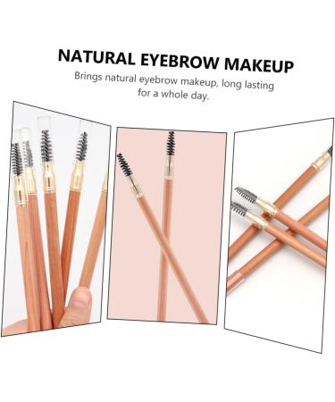 SOESFOUFU 2pcs Double Ended Eyebrow Pencil with Brush Women Makeup Pencils Makeup Eyebrow Tool Eyeliner Wood - Buy Online on GoSupps.com