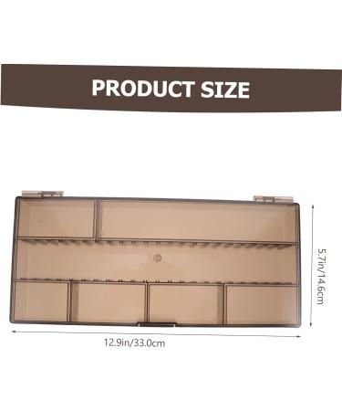 PopetPOP Hairdressing Box Scissors Organizer & Hair Tool Case Plastic Container for Clips Combs & Accessories - International Shipping - Buy Online on GoSupps.com