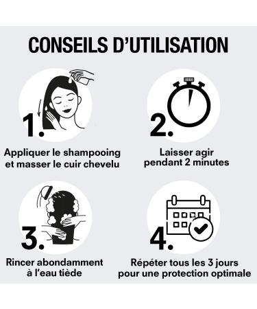 POUXIT - Protect - Shampooing 2 en 1 lavant et protecteur 72H - Prot ge imm diatement des poux - 2 minutes de pose seulement - Flacon de 200 ml - Buy Online on GoSupps.com