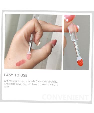 Angoily 4 Pcs Lip Applicator Masks & Makeup Brushes | Portable Cosmetic Lip Gloss Tools for Flawless Application - Buy Online on GoSupps.com