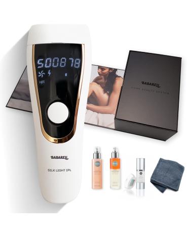 Babarell Silk Light IPL hair removal and skin rejuvenation devices including Austrian natural cosmetics women/men for permanent visible hair removal