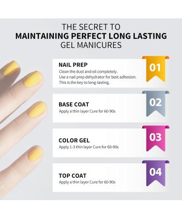 Venalisa 12ml Milky Yellow Gel Nail Polish - Soak Off UV LED Natural Nail Art Manicure - French Gift 0.43oz - Buy Online on GoSupps.com