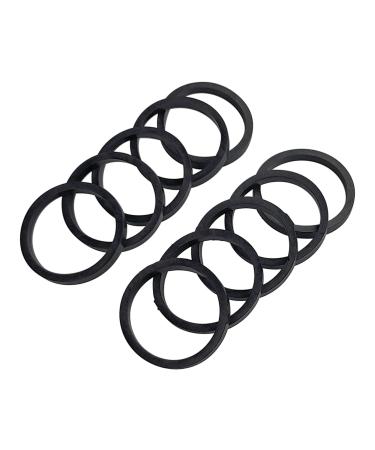 Sporzilla rubber rings for star closures |25 mm and 30 mm |10 pieces |Replacement for rings dumbbells and barbells |Spare part |Durable |Sustainable