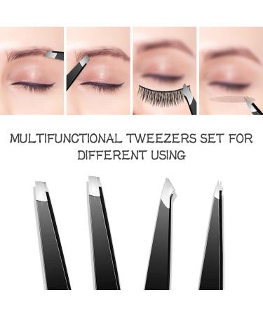 Hocosy 8-PC Eyebrow Care Set - Brown Pencil Comb Tweezers Razors Brushes & Scissors - Perfect for Flawless Eyebrows - International Shipping Available - Buy Online on GoSupps.com