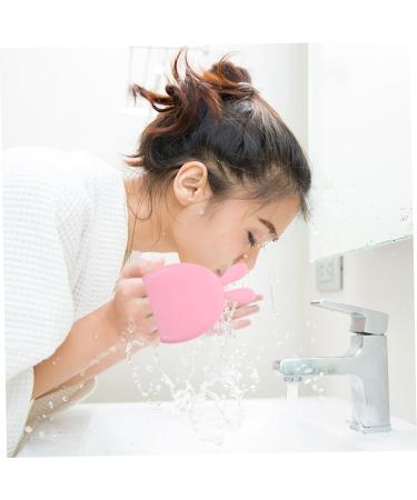 OHPHCALL 4pcs Rabbit Ears Facial Brush Face Wash Massager Facial Cleansing Tool Wash Face Skin Care Brush Face Washing Brush Face Scrub Pink Silica Gel Miss Portable Pore brush 7.5x7.5cm - Buy Online on GoSupps.com