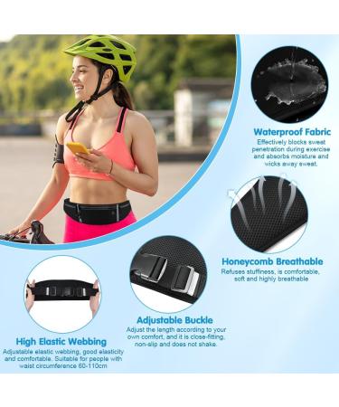 Buy Sltaxar GU Sports Belt Bag - Waterproof Running Belt for Mobile Phones Under 7.5in | Ideal for Men & Women | Insulin Pump Pocket | Reflective & Lightweight - Buy Online on GoSupps.com