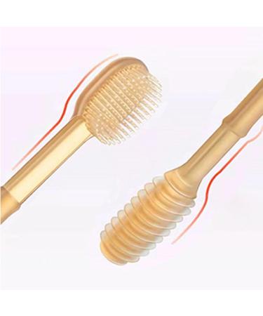 Silicone Toddler Toothbrush & Gum Care | Baby Training Toothbrush & Tongue Cleaner - Buy Online on GoSupps.com