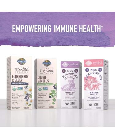 Garden of Life Elderberry Zinc Immune Support Syrup for Adults & Kids 12+, Vitamin C, Sleep Herbs - 6.59 fl oz - Buy Online on GoSupps.com